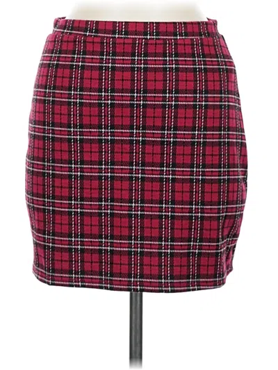 Pre-owned Forever 21 Casual Skirt In Red