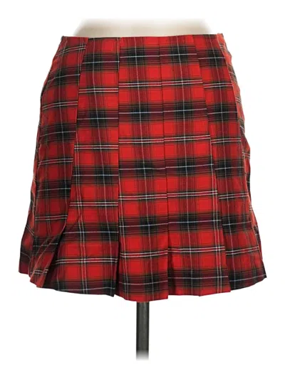 Pre-owned Forever 21 Casual Skirt In Red
