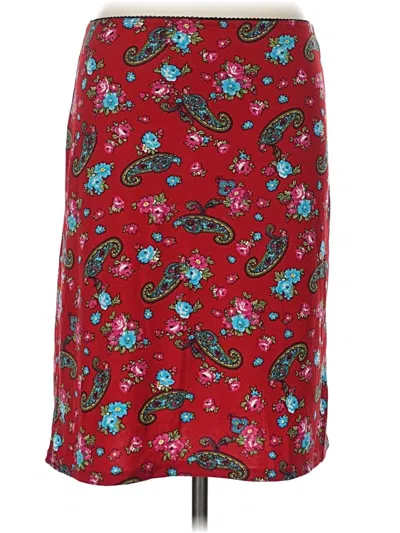 Pre-owned Forever 21 Casual Skirt In Red