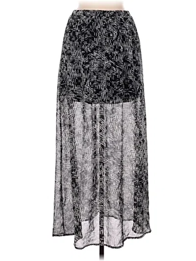 Pre-owned Forever 21 Casual Skirt In Silver
