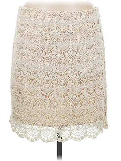 Pre-owned Forever 21 Casual Skirt In White
