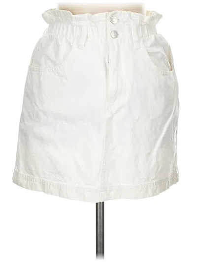 Pre-owned Forever 21 Casual Skirt In White