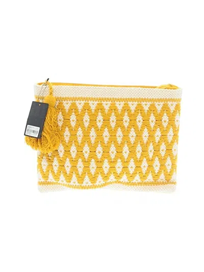 Forever 21 Clutch In Yellow