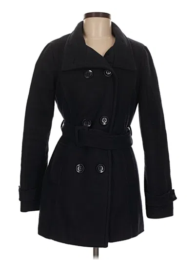 Pre-owned Forever 21 Coat In Black