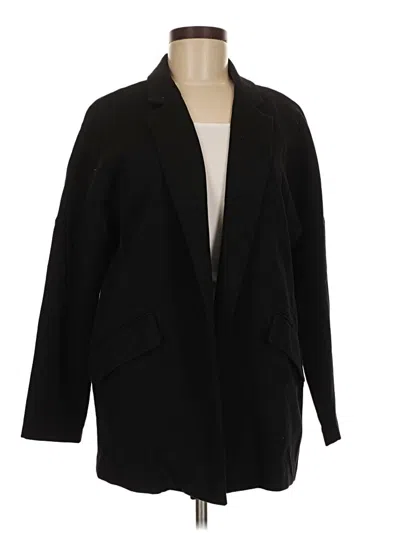 Pre-owned Forever 21 Coat In Black