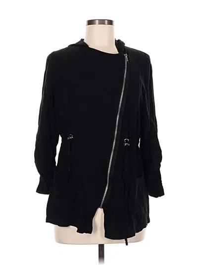 Pre-owned Forever 21 Coat In Black