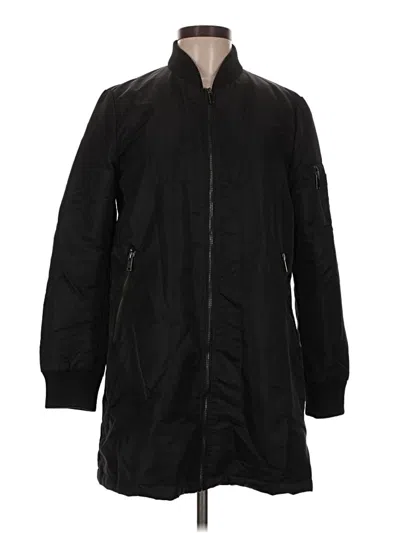 Pre-owned Forever 21 Coat In Black