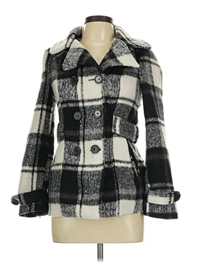 Pre-owned Forever 21 Coat In Black