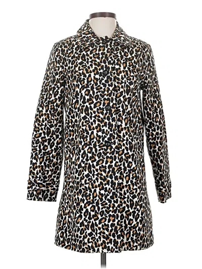 Pre-owned Forever 21 Coat In Brown