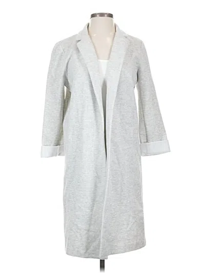 Pre-owned Forever 21 Coat In Gray