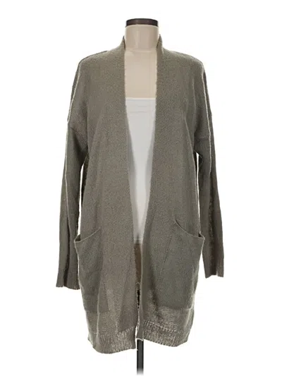 Pre-owned Forever 21 Coat In Gray