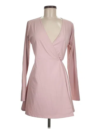 Pre-owned Forever 21 Coat In Pink