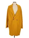 Forever 21 Coat In Yellow