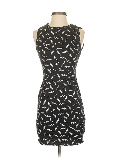 Pre-owned Forever 21 Cocktail Dress In Black