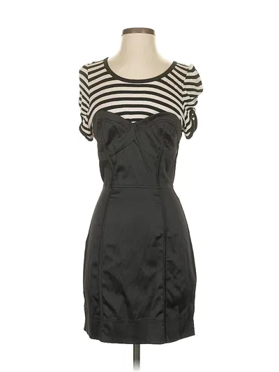 Pre-owned Forever 21 Cocktail Dress In Black