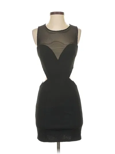 Pre-owned Forever 21 Cocktail Dress In Black