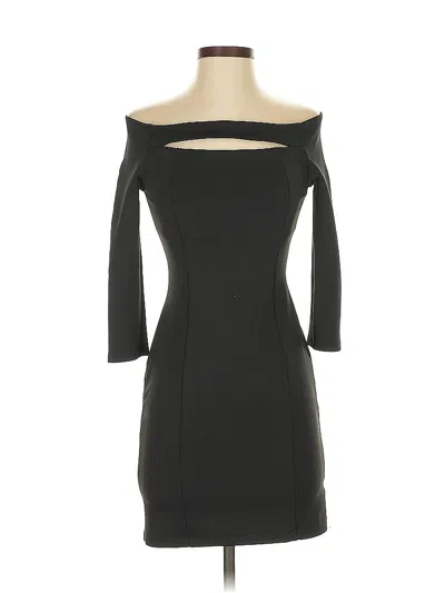 Pre-owned Forever 21 Cocktail Dress In Black