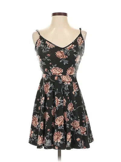 Pre-owned Forever 21 Cocktail Dress In Black