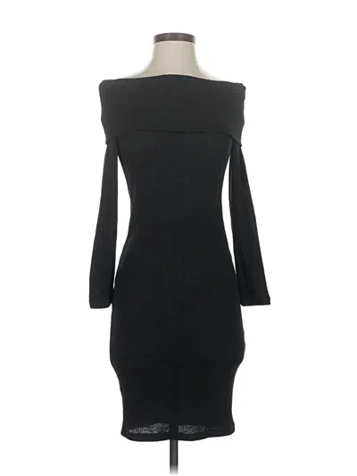 Pre-owned Forever 21 Cocktail Dress In Black