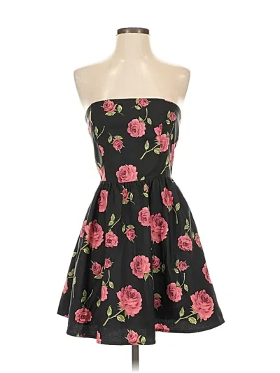 Pre-owned Forever 21 Cocktail Dress In Black