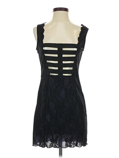 Pre-owned Forever 21 Cocktail Dress In Black