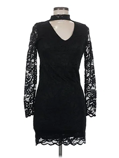 Pre-owned Forever 21 Cocktail Dress In Black