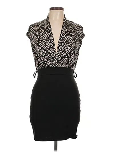 Pre-owned Forever 21 Cocktail Dress In Black