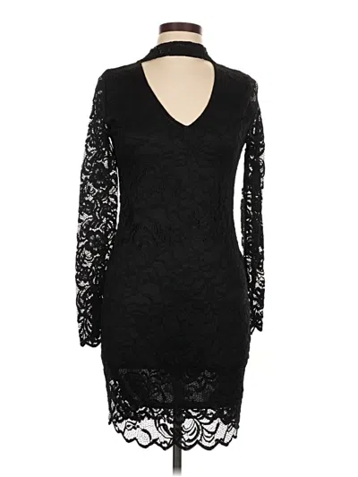 Pre-owned Forever 21 Cocktail Dress In Black