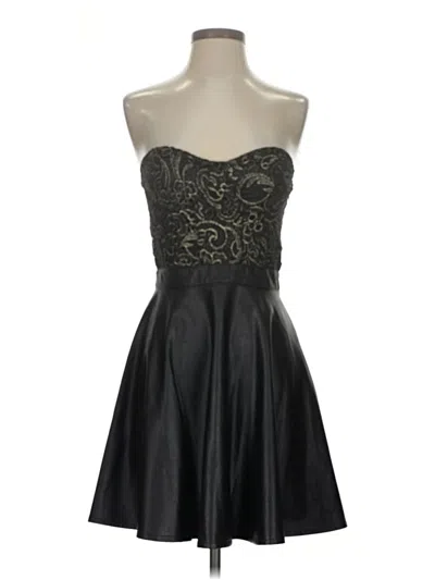 Pre-owned Forever 21 Cocktail Dress In Black
