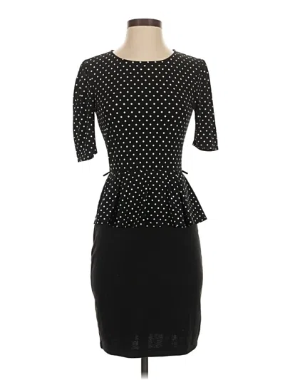 Pre-owned Forever 21 Cocktail Dress In Black