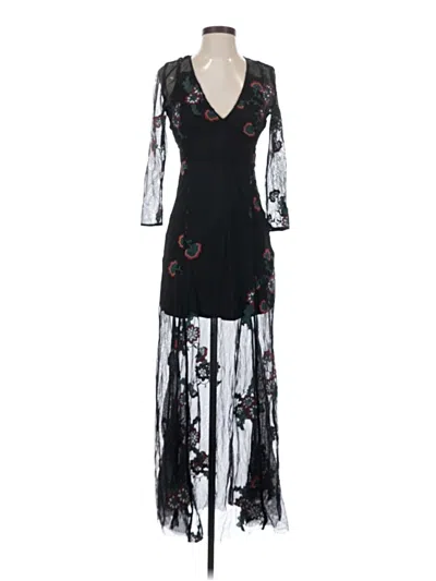 Pre-owned Forever 21 Cocktail Dress In Black