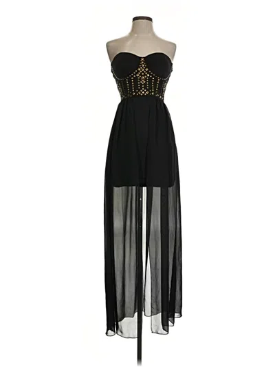 Pre-owned Forever 21 Cocktail Dress In Black