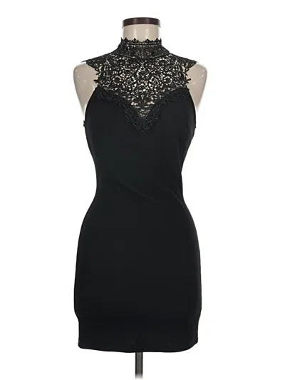 Pre-owned Forever 21 Cocktail Dress In Black