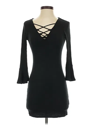 Pre-owned Forever 21 Cocktail Dress In Black