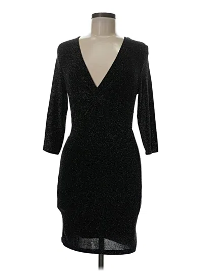 Pre-owned Forever 21 Cocktail Dress In Black
