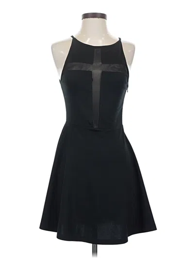 Pre-owned Forever 21 Cocktail Dress In Black
