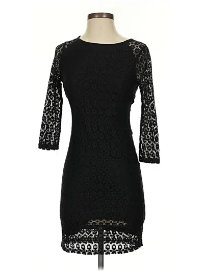 Pre-owned Forever 21 Cocktail Dress In Black