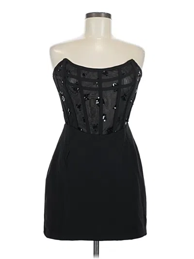 Pre-owned Forever 21 Cocktail Dress In Black