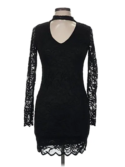 Pre-owned Forever 21 Cocktail Dress In Black