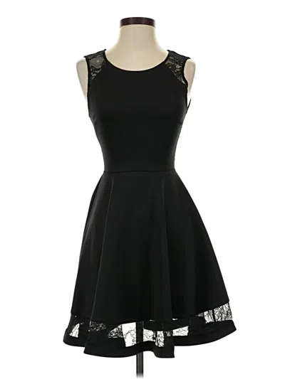 Pre-owned Forever 21 Cocktail Dress In Black