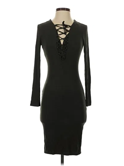 Pre-owned Forever 21 Cocktail Dress In Black