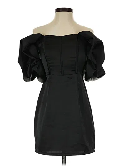 Pre-owned Forever 21 Cocktail Dress In Black