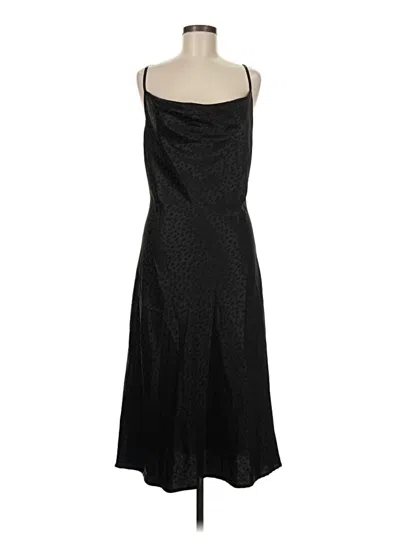 Pre-owned Forever 21 Cocktail Dress In Black