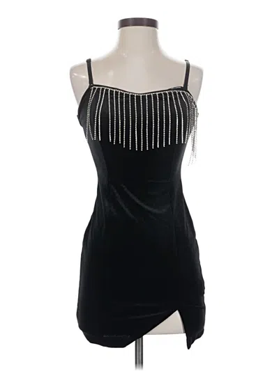 Pre-owned Forever 21 Cocktail Dress In Black
