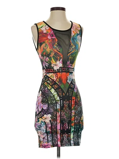 Pre-owned Forever 21 Cocktail Dress In Black