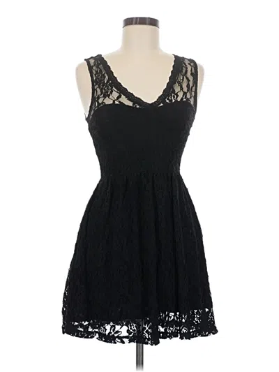 Pre-owned Forever 21 Cocktail Dress In Black
