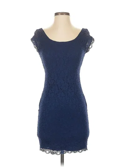 Pre-owned Forever 21 Cocktail Dress In Blue