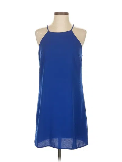 Pre-owned Forever 21 Cocktail Dress In Blue
