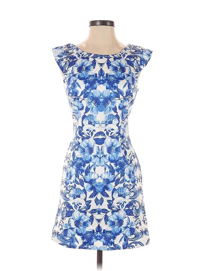 Pre-owned Forever 21 Cocktail Dress In Blue