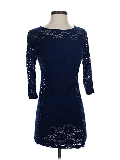 Pre-owned Forever 21 Cocktail Dress In Blue